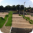 Burgess Park National Track end view